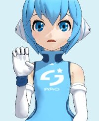 手話　指文字「え」