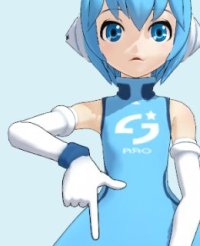 手話　指文字「ふ」