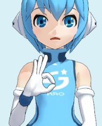 手話　指文字「め」