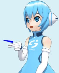 手話　指文字「ば」