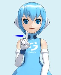 手話　指文字「び」