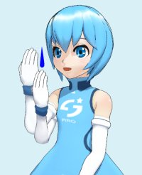 手話　指文字「ぽ」