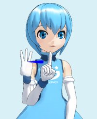 手話　指文字「ひゅ」