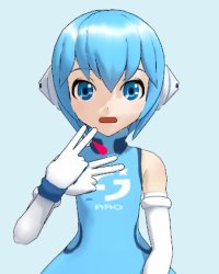 手話　数字「200」