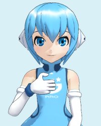 手話　数字「80」